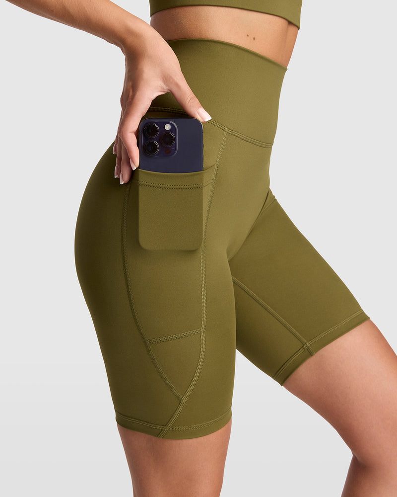 Dena Bikershorts mit Taschen